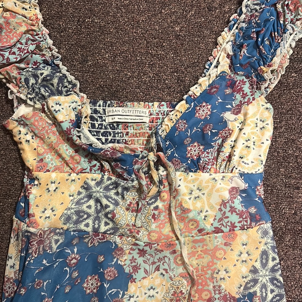 Urban Outfitters Patterned Mini Dress - Picture 2 of 2